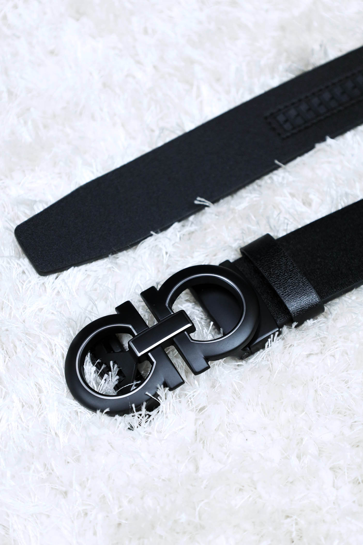 Frgamo Metal Alloy Automatic Buckle Branded Belt