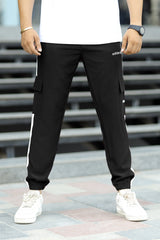 Adds Micro Stripes Slimfit Imported Sportswear Trouser