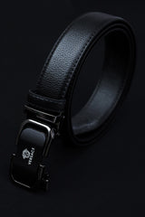 Versce Metal Alloy Automatic Buckle Branded Belt