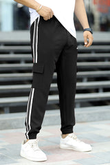 Adds Micro Stripes Slimfit Imported Sportswear Trouser