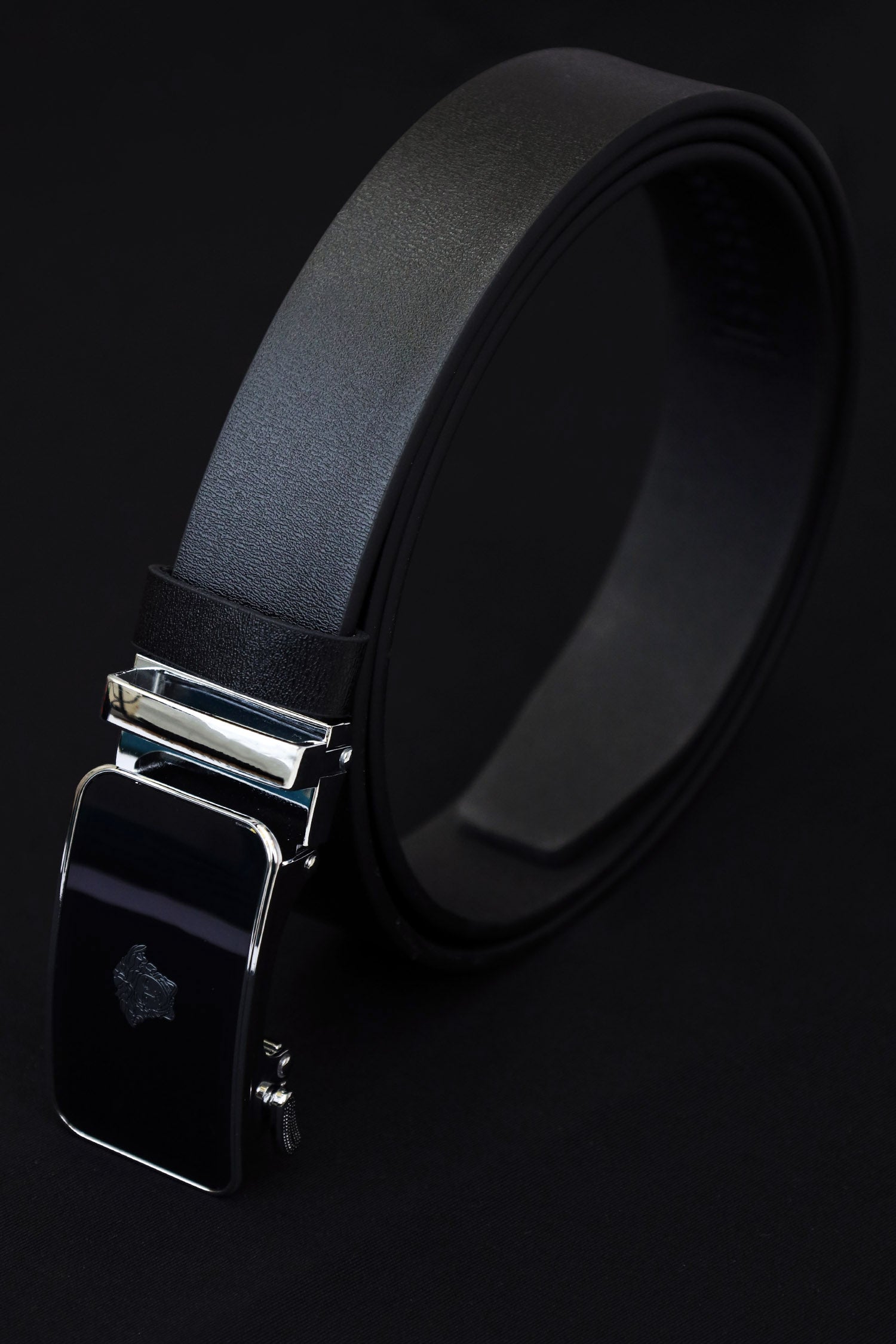 Vrsce Metal Alloy Automatic Buckle Branded Belt