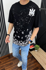 Bandana Style Oversized T-Shirt