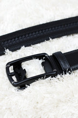 Vrsce Metal Alloy Automatic Buckle Branded Belt