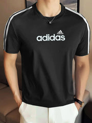 Adds Performance Designed Round Neck T-Shirt In Black