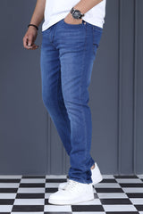 Stylish Slim Fit Turbo Jeans In Blue