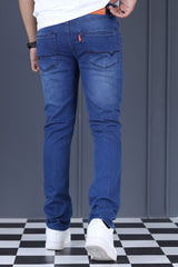Stylish Slim Fit Turbo Jeans In Blue