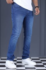 Stylish Slim Fit Turbo Jeans In Blue