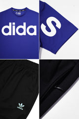 Adds Drop Shoulder Quick-Dry Tracksuit In Royal Blue