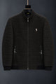 Turbo x Polo Club Self Design Imported Men's Wool Jacket