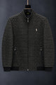 Turbo x Polo Club Self Design Imported Men's Wool Jacket