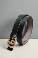 G Metal Alloy Automatic Buckle Branded Belt