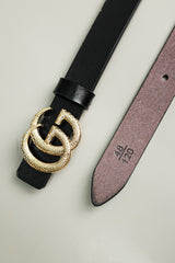 G Metal Alloy Automatic Buckle Branded Belt