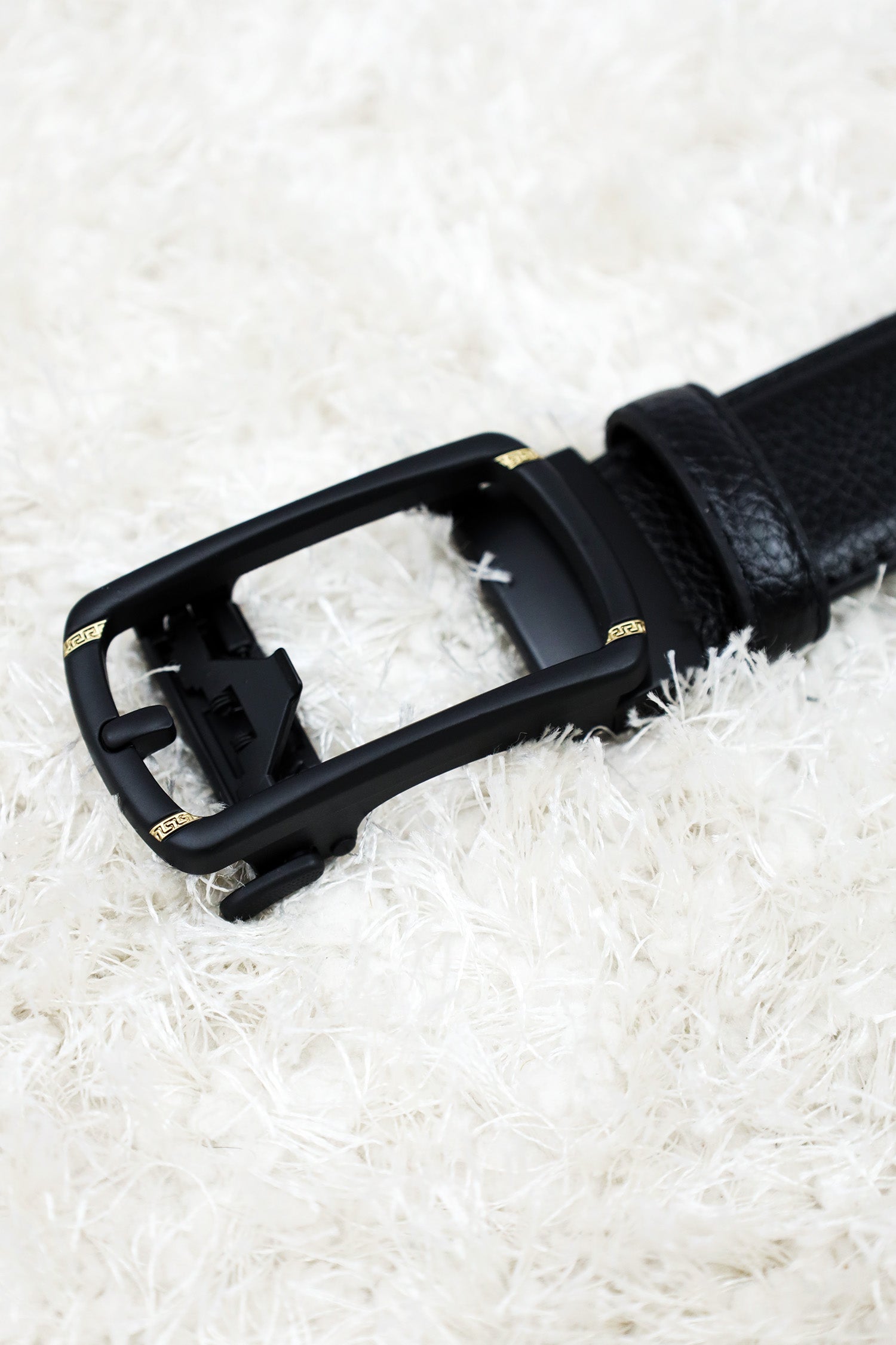 Vrsce Metal Alloy Automatic Buckle Branded Belt