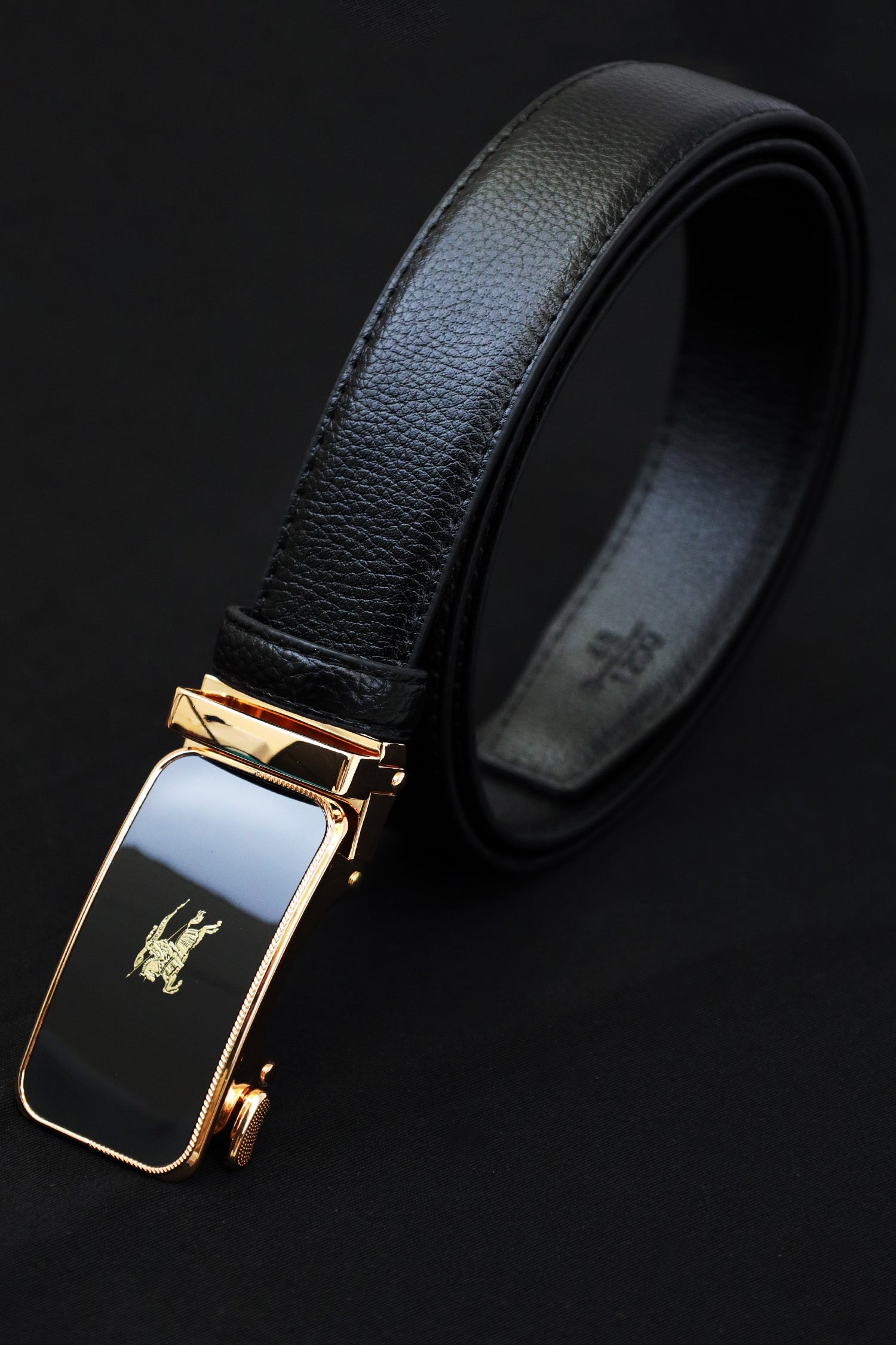 Burbrry Metal Alloy Automatic Buckle Branded Belt