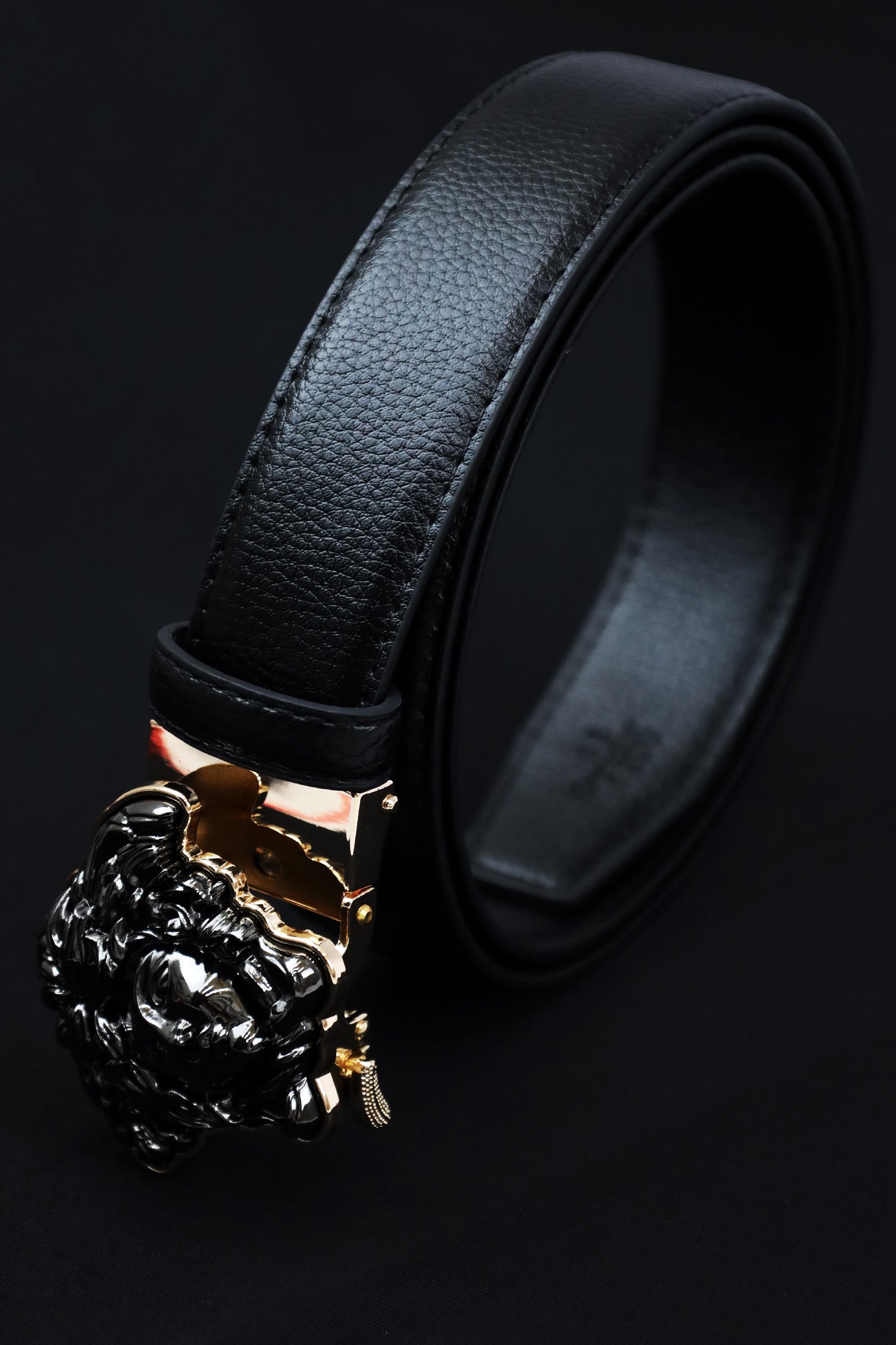 Versce  Metal Alloy Automatic Buckle Branded Belt