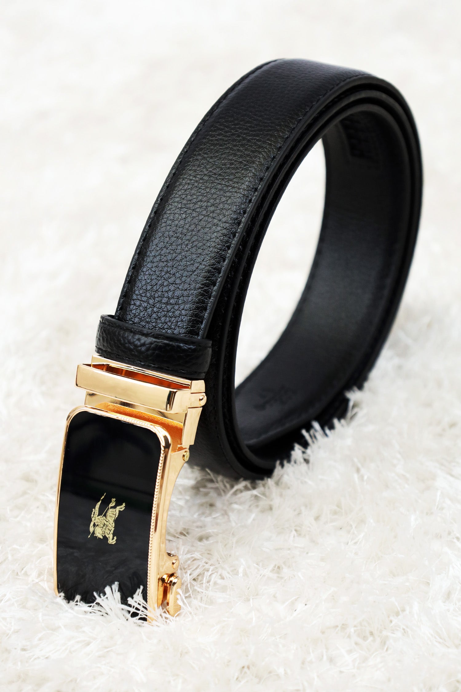 Burbrry Metal Alloy Automatic Buckle Branded Belt