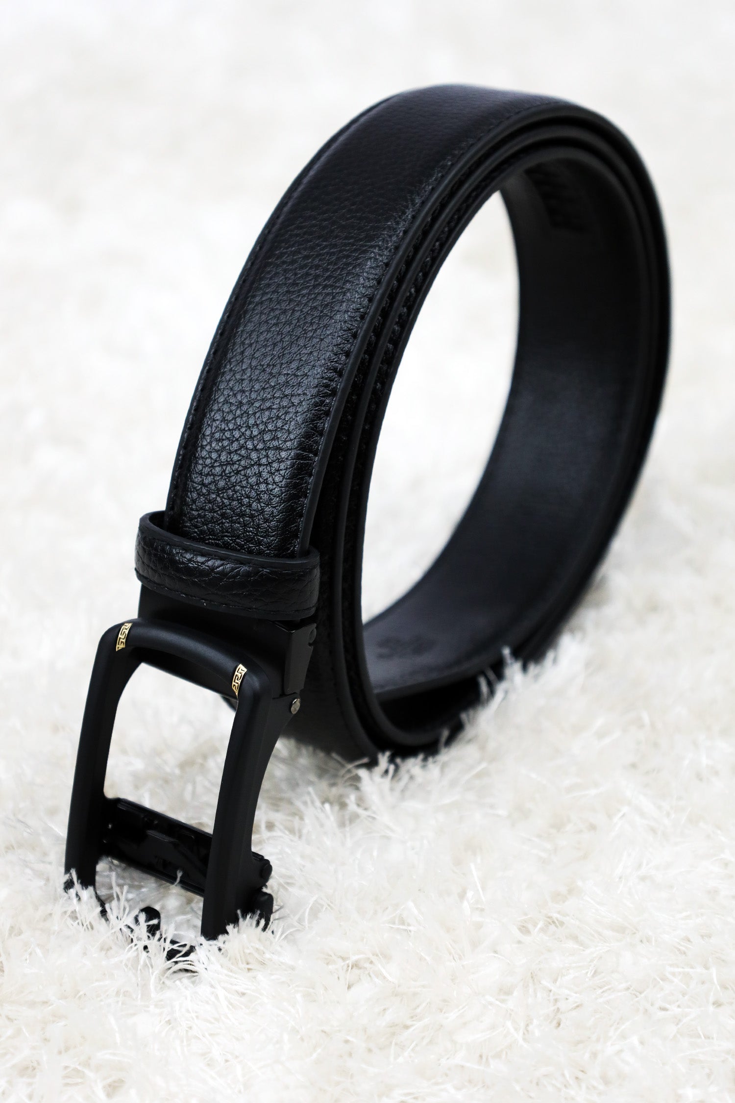 Vrsce Metal Alloy Automatic Buckle Branded Belt