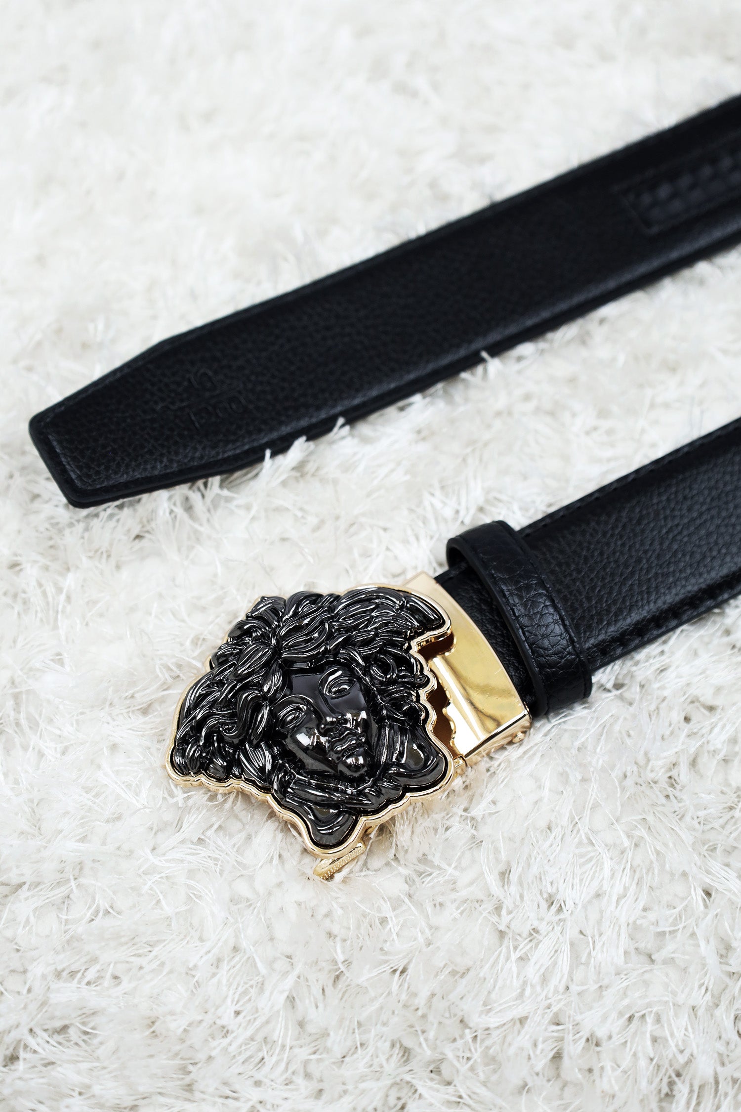 Versce  Metal Alloy Automatic Buckle Branded Belt