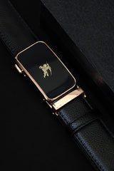 Burbrry Metal Alloy Automatic Buckle Branded Belt