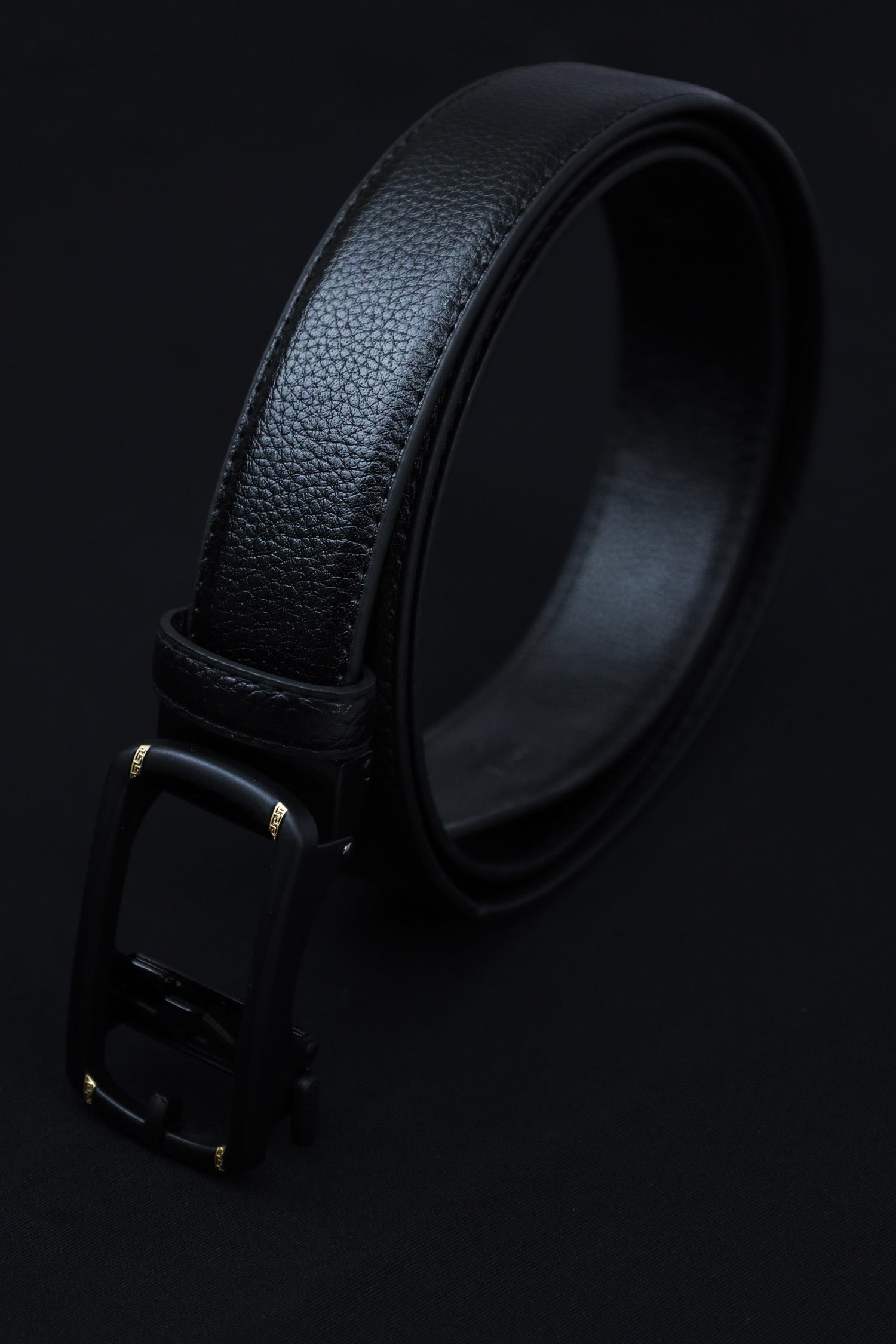 Vrsce Metal Alloy Automatic Buckle Branded Belt