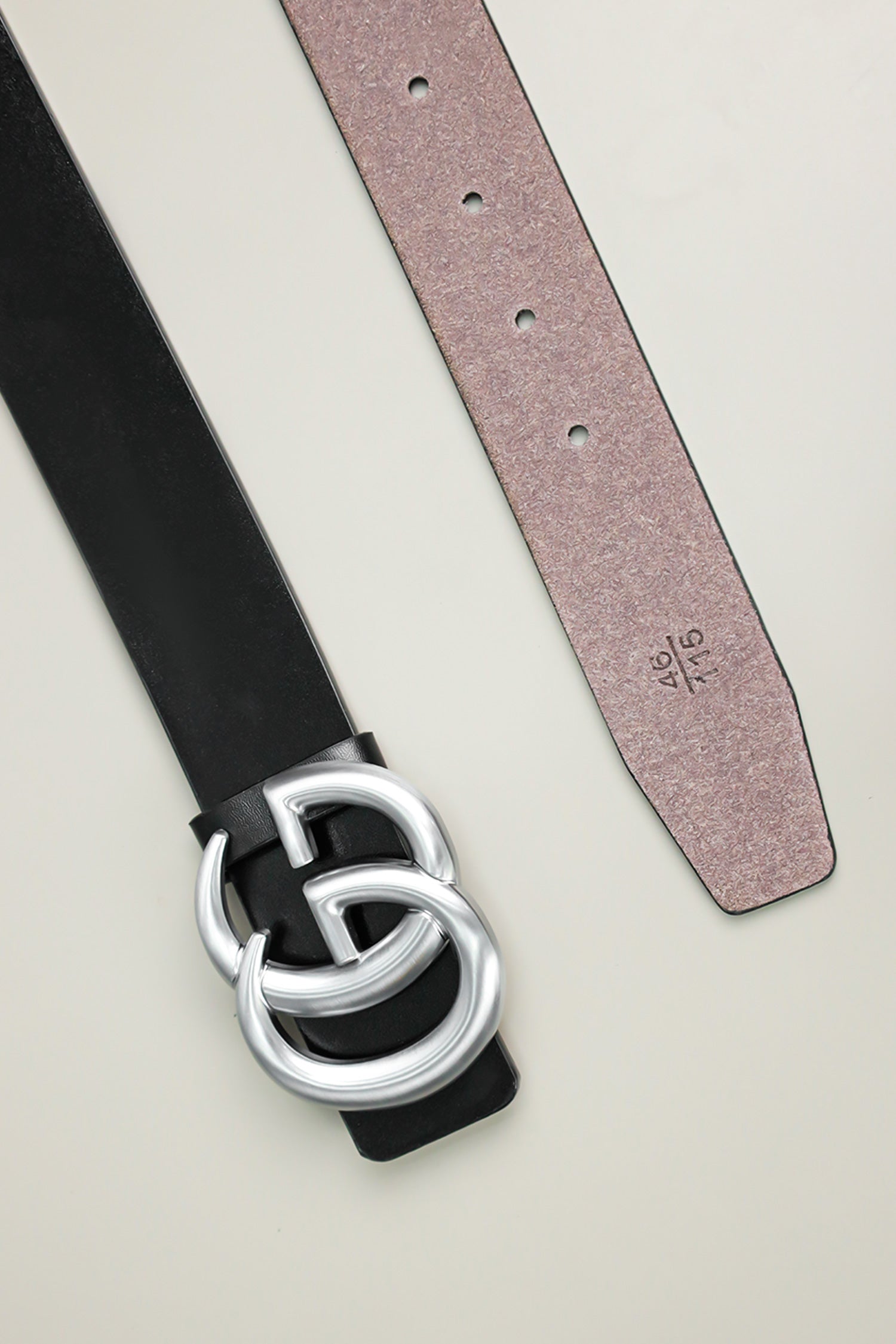 G Metal Alloy Automatic Buckle Branded Belt
