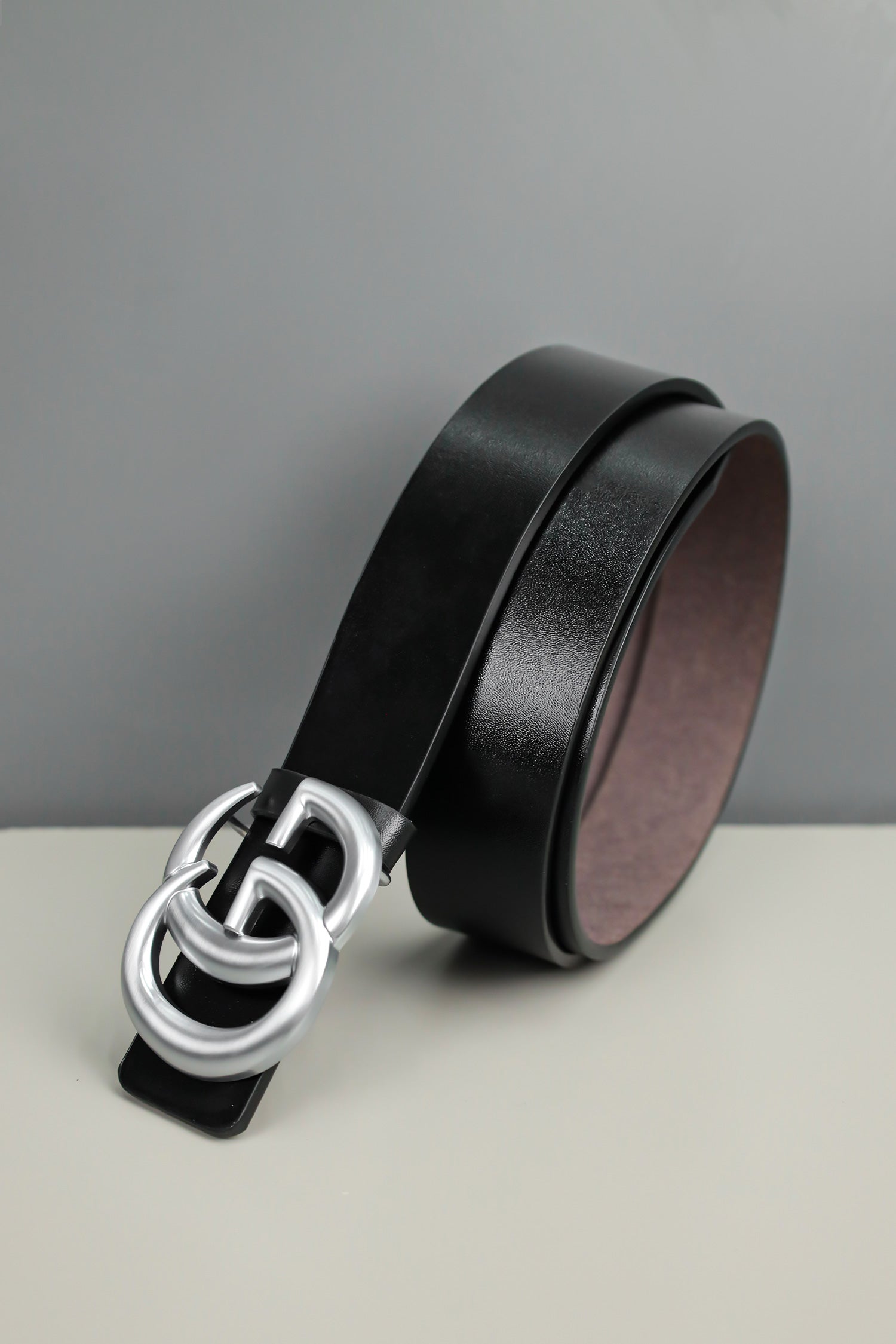 G Metal Alloy Automatic Buckle Branded Belt
