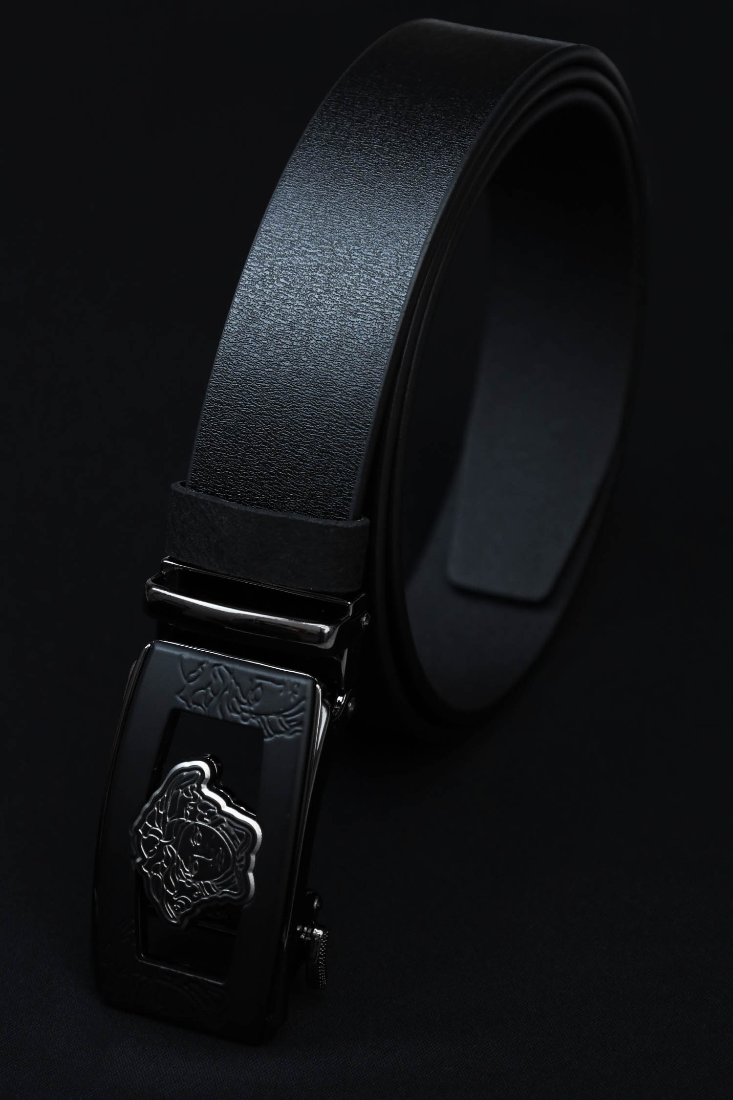 Vrsce Metal Alloy Automatic Buckle Branded Belt