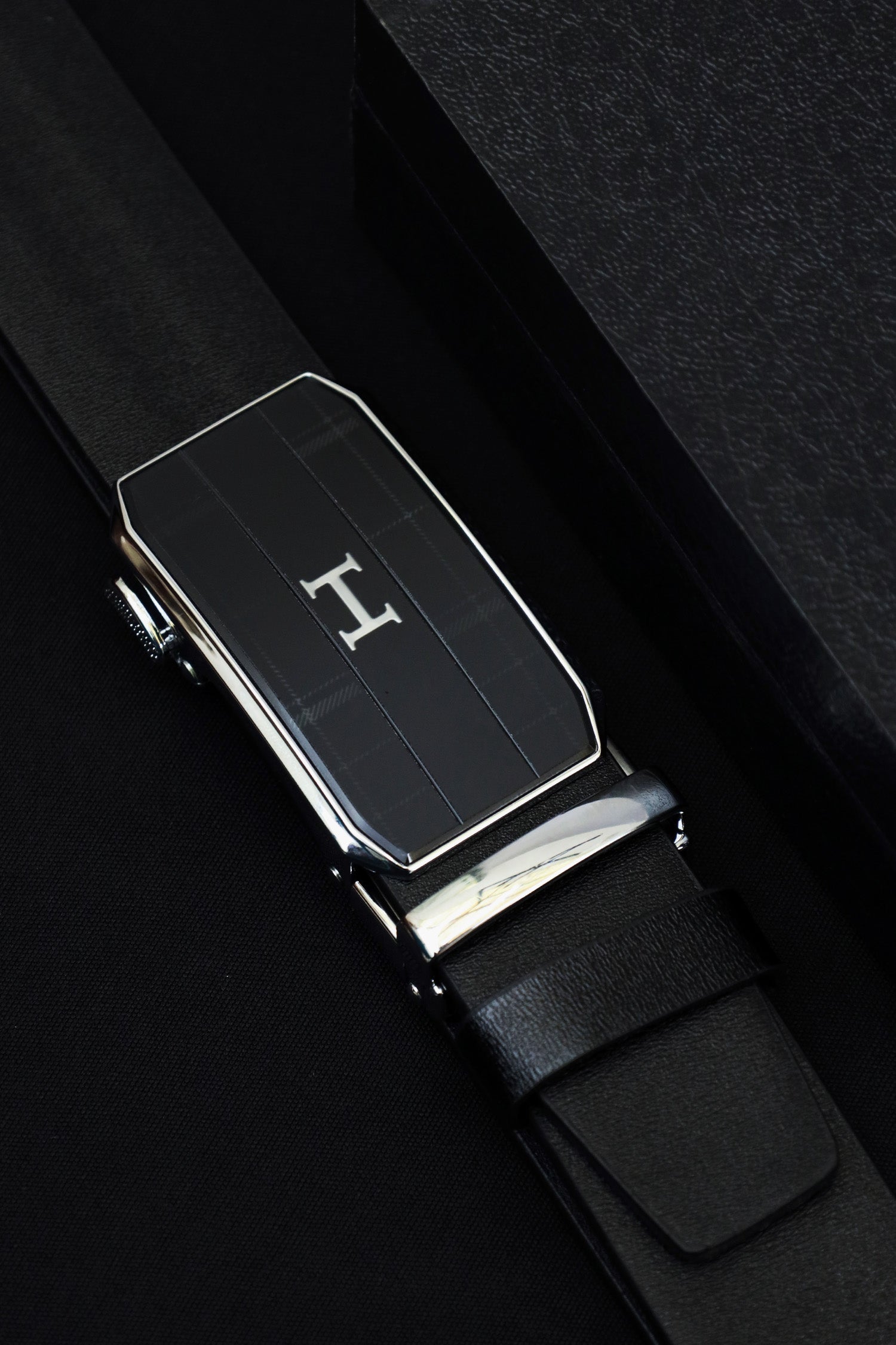 Hrmes  Metal Alloy Automatic Buckle Branded Belt