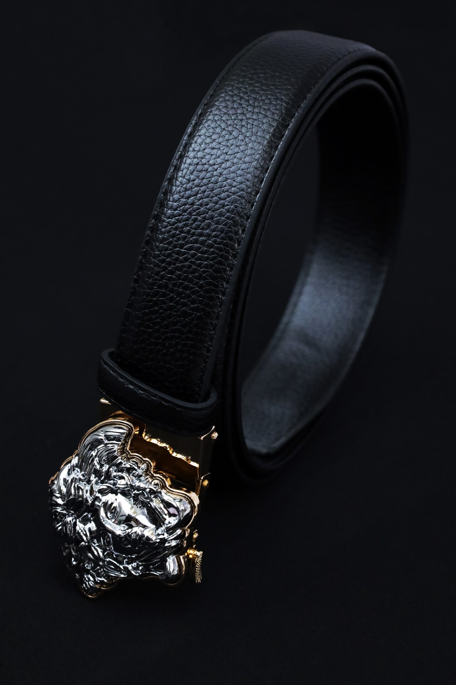 Versce  Metal Alloy Automatic Buckle Branded Belt