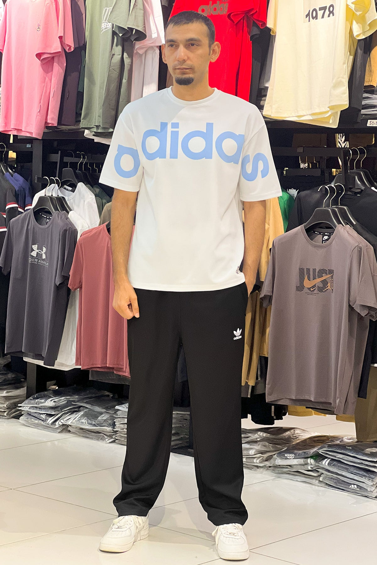 Adds Drop Shoulder Quick-Dry Tracksuit