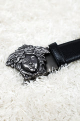 Versce MonoGram Metal Alloy Automatic Buckle Branded Belt