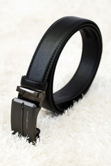 Tomy Hilfigr Metal Alloy Automatic Buckle Branded Belt