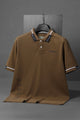 Hcket Contrast Stripe Detailing Men's Polo Shirt