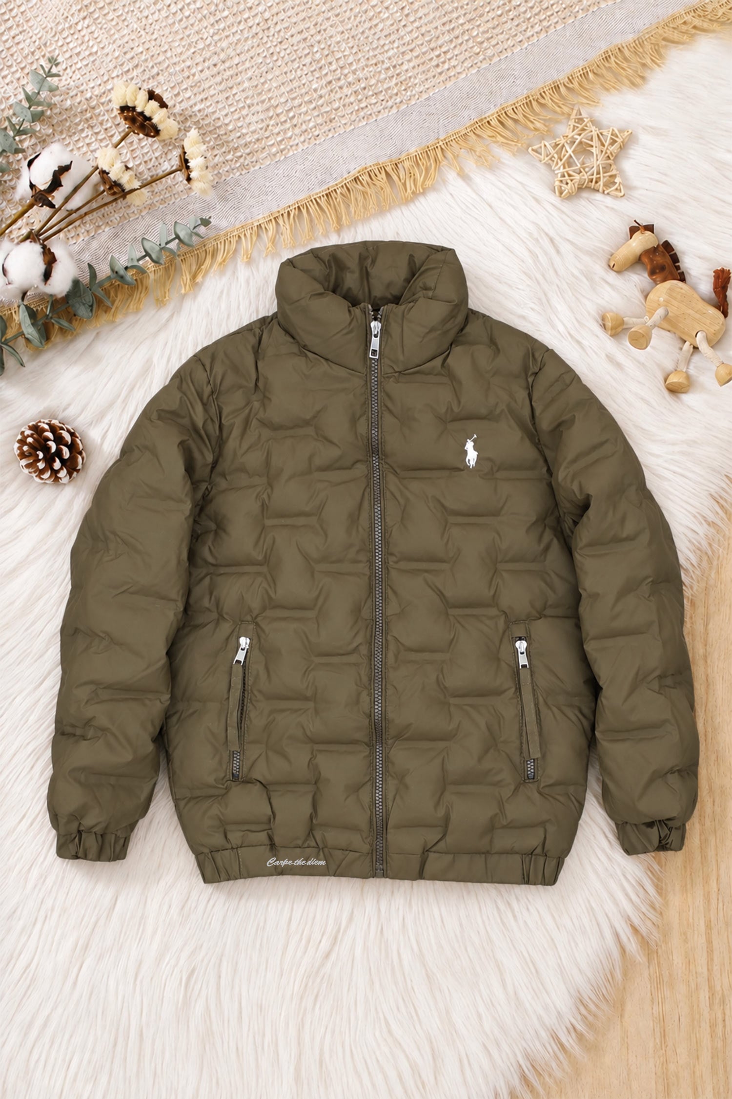 Polo Beaton Quilted Imported Kid's Puffer Jacket
