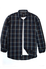 Double Check Design Full Sleeve Casual Shirt