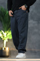 Turbo Bottom Plate Denim Baggy Jeans