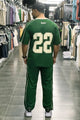 Turbo 22 Piping Detail Men's Co-ord Set In Dark Green