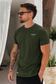 Nke Training Pro on Field Imp Dry-Fit Tee In Camo Green