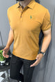 Turbo Polo Collar Tipping Men's Polo Shirt