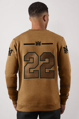 Amri 22 Signature Crew Neck Full Sleeves Men's Sweatshirt