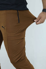 Pma X Hly Hnseh Pocket Style Sportswear Trouser In Camel