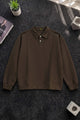 Turbo Athleisure Collared Style Imported Men's Sweatshirt