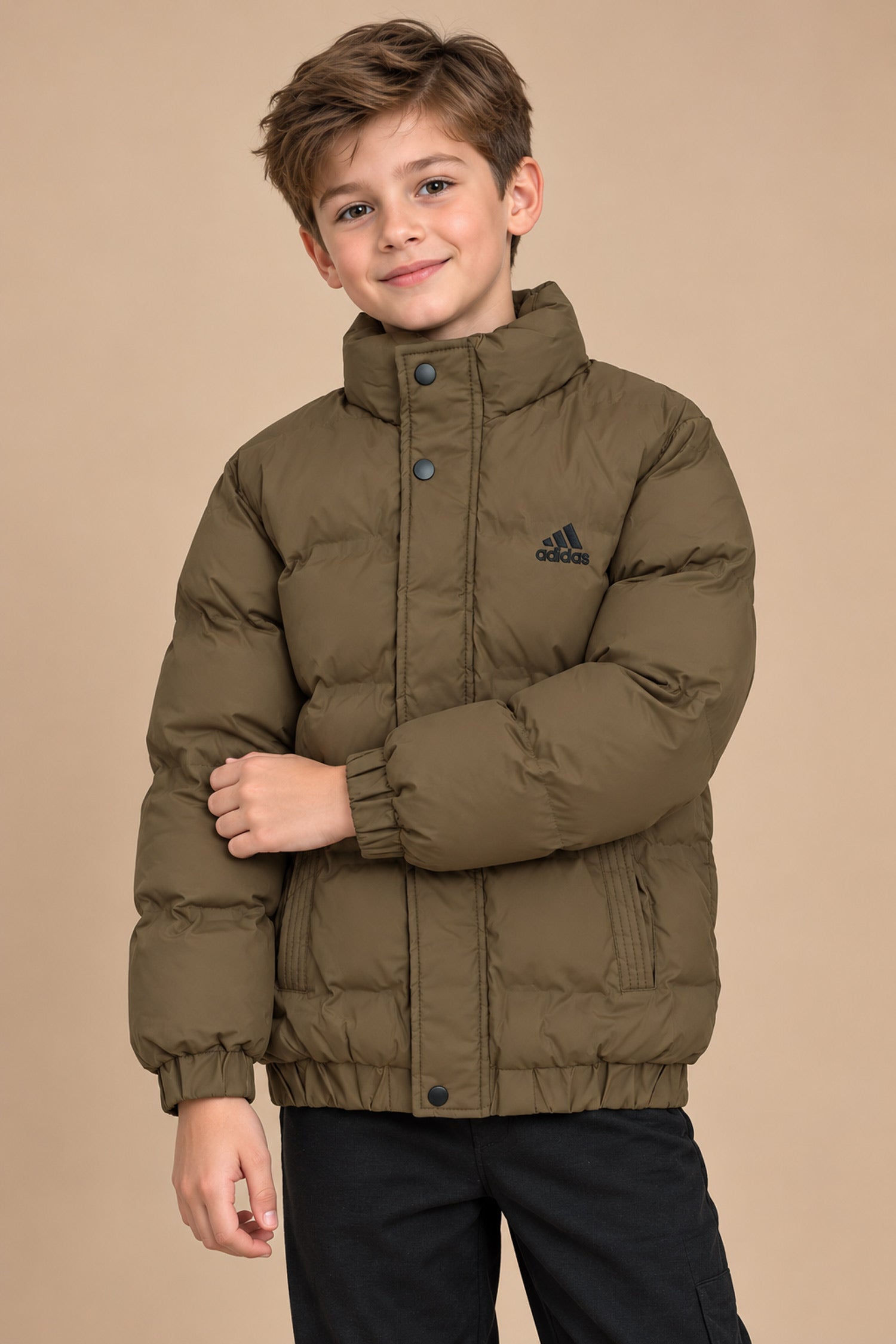 Adds Essentials Hybrid Imported Kid's Puffer Jacket