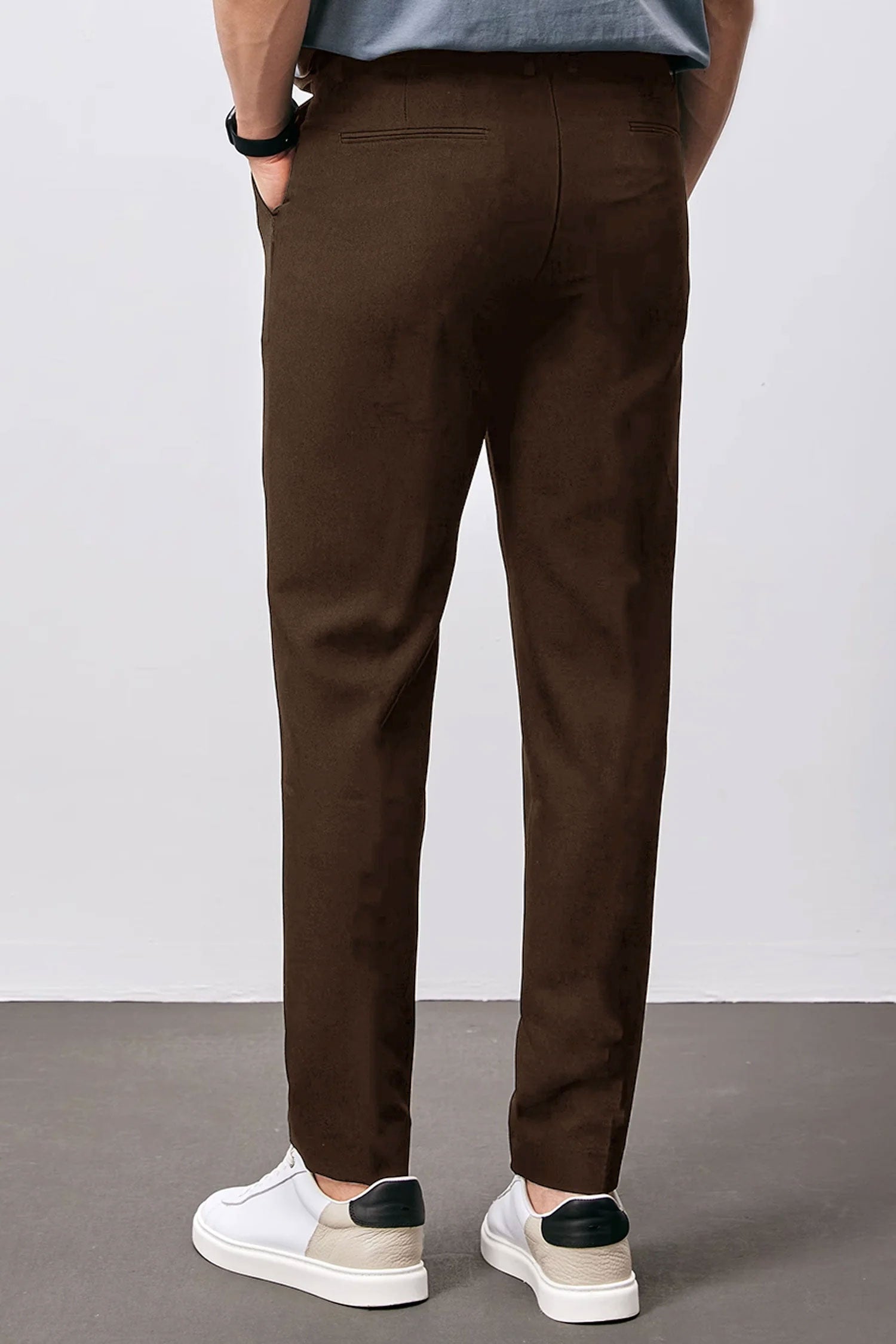 Safari Style Men's Carrot Fit Cotton Pant