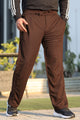 Turbo Comfort Pocket Plate Regular Trouser In Coffee