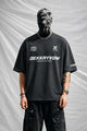 Turbo Casual Graphic Slogan Oversize Men's Tee
