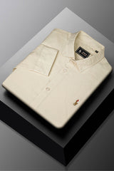Polo Rph Lren SlimFit Classic Casual Shirt In Creem