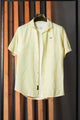 Turbo Artistic Touch Comfort Casual Shirt In Cream