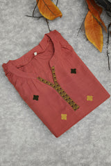 Embroidered Design Timeless Charm Turkish Imported Top