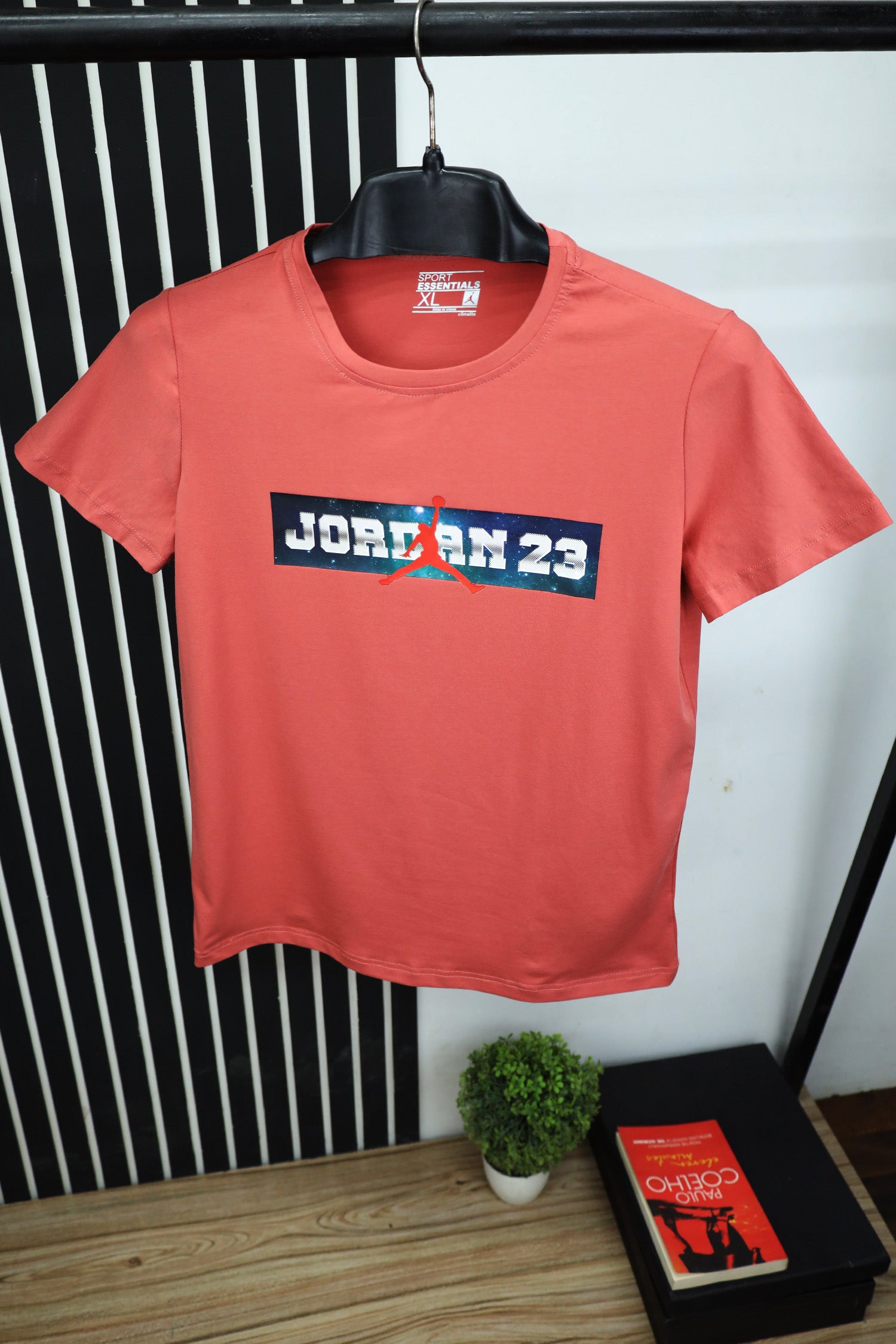 Jrdn Printed Logo Round Neck T-Shirt